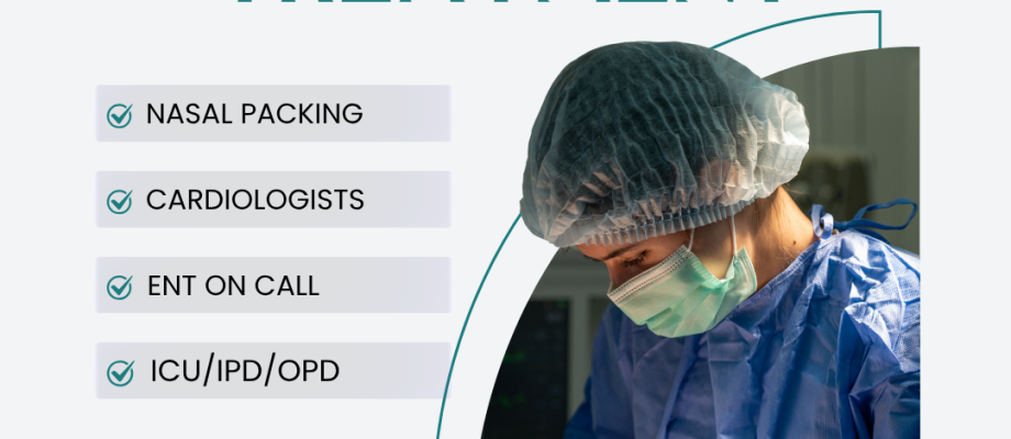 Best Nose Bleed (epistaxis) treatment in agra